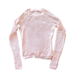 BOGO Small Abercrombie & Fitch white sweater EUC